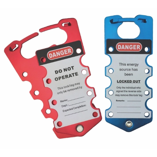 Aluminum Combined Hasp and Tag